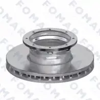 Тормозной диск FOMAR FRICTION F9WW9 4313639 FO 0287 PRO 2L7BD 6