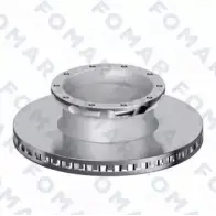Тормозной диск FOMAR FRICTION FO 0301 PRO 4313645 C BPJ8C 17QK9M
