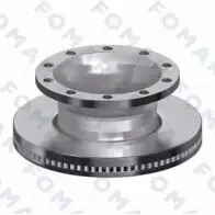 Тормозной диск FOMAR FRICTION VH11YVC 4313648 FO 0320 PRO 02L HGO