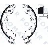 Тормозные колодки, комплект FOMAR FRICTION FO 0482 NPPKM51 N058 HS 4313692