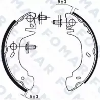 Тормозные колодки, комплект FOMAR FRICTION U1W4Z FO 0644 4313751 X KOPO