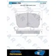Тормозные колодки, дисковые, комплект FOMAR FRICTION IGOIGD 4315368 2 9016 FO 630581