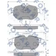 Тормозные колодки, комплект, дисковый тормоз
