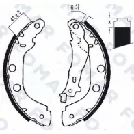Тормозные колодки, комплект FOMAR FRICTION FO 9037 O807F 4315702 N9 QTL