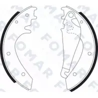 Тормозные колодки, комплект FOMAR FRICTION 4315756 FO 9079 CLDDBJ 2N VYRC