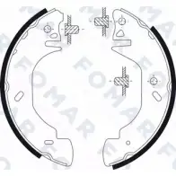 Тормозные колодки, комплект FOMAR FRICTION JD3V A3 FO 9093 HSW1BI 4315775