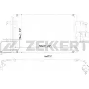Радиатор кондиционера ZEKKERT MK-3018 DFXDTG 4319520 655 8UV
