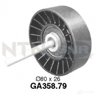 Паразитный ролик приводного ремня NTN-SNR 0NJ6F 0 1164353 GA358.79 3413520506599