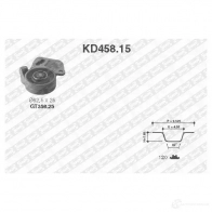 Комплект ремня ГРМ NTN-SNR 9 0QHA 1166152 KD458.15 3413520332648