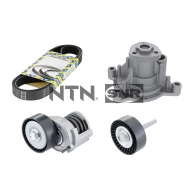 Комплект приводного ремня с помпой NTN-SNR YET MQH1 Audi A1 (8X) 1 2010 – 2018 KAP857.141