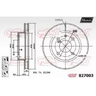 Тормозной диск MAXTECH 827 003 827003.6980 4325890 OCY9GUQ