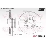 Тормозной диск MAXTECH 4325935 827015.0000 82 7015 9DJX8N