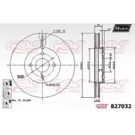 Тормозной диск MAXTECH Z92PL 827032.6880 82 7032 4325989