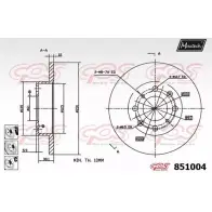 Тормозной диск MAXTECH 851004.6980 4326173 85 1004 S2QICYH