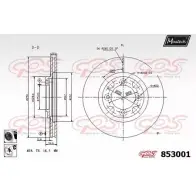 Тормозной диск MAXTECH 3FBL6ES 4326378 8530 01 853001.6060