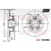Тормозной диск MAXTECH 4326525 8530 82 FQJ91 853082.0000