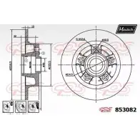 Тормозной диск MAXTECH 4326527 853 082 CAPL8M3 853082.6880