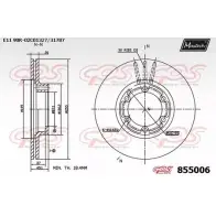Тормозной диск MAXTECH 4U1QI 4326627 855006.0000 85500 6