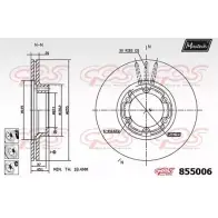 Тормозной диск MAXTECH PM2LBV 4326630 855006.6980 8550 06