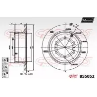 Тормозной диск MAXTECH 855052.6880 Mitsubishi Pajero 3 (V6, V7) Внедорожник 2д 4FBF39 85505 2