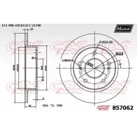 Тормозной диск MAXTECH 4326926 857062.0000 8570 62 4NXUE