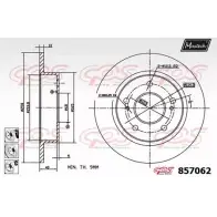 Тормозной диск MAXTECH 85 7062 857062.6980 HWX82TG 4326929