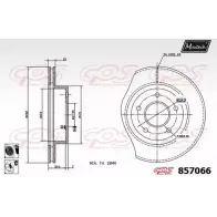 Тормозной диск MAXTECH 4326935 6AN98 857066.6060 8 57066