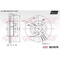Тормозной диск MAXTECH 857079.0000 8 57079 4326970 FA0M8