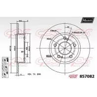 Тормозной диск MAXTECH Nissan Maxima (A32) 4 Универсал 2.0 Qx 140 л.с. 1997 – 2000 DJLHES 857082.6980 8570 82