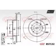Тормозной диск MAXTECH 8571 32 4327069 WS921NG 857132.6980