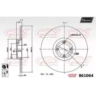 Тормозной диск MAXTECH T48QI 8 61064 4327280 861064.6060