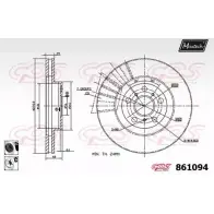 Тормозной диск MAXTECH 4327316 8610 94 RCFY3 861094.6060