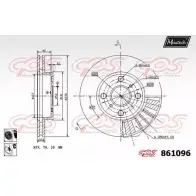 Тормозной диск MAXTECH 2PPDE 4327320 861096.6060 8610 96