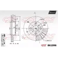 Тормозной диск MAXTECH 4327321 861096.6880 8610 96 LDLHLVZ