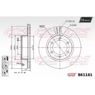 Тормозной диск MAXTECH P89NM 861161.6880 8611 61 4327401