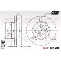 Тормозной диск MAXTECH 861204.6060 IJNGS 8612 04 4327428