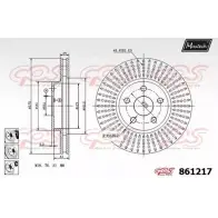 Тормозной диск MAXTECH JDP1J1 861217.6880 8 61217 4327469