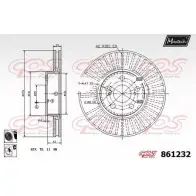 Тормозной диск MAXTECH 861232.6060 D2RL3E9 4327508 8612 32