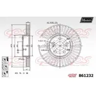 Тормозной диск MAXTECH QCJGLX 4327510 861232.6980 86123 2