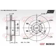 Тормозной диск MAXTECH 863010.0000 NGX9O 86301 0 4327765