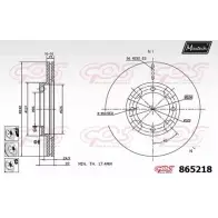 Тормозной диск MAXTECH 865218.6880 8652 18 3EQV2HE 4328015