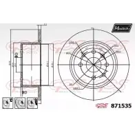 Тормозной диск MAXTECH 57PTWWV 87153 5 871535.6880 4328810