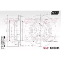 Тормозной диск MAXTECH 4328998 873035.6880 F4MDQS 873 035