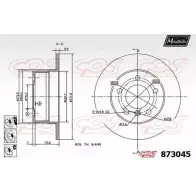 Тормозной диск MAXTECH Bmw Z3 873045.6980 87304 5 828JLLX