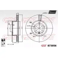 Тормозной диск MAXTECH Bmw 1 87 3056 873056.6060 10018