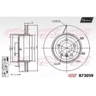 Тормозной диск MAXTECH L91UN 4329094 873059.6880 8730 59