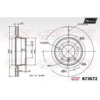 Тормозной диск MAXTECH 87307 2 6SAQK 4329144 873072.0000