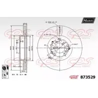 Тормозной диск MAXTECH FNOPQ 873529.6060 87 3529 4329265