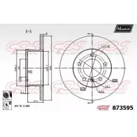 Тормозной диск MAXTECH 4329409 KD79Z 873595.6060 873 595