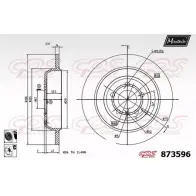 Тормозной диск MAXTECH 4329413 873596.6060 87 3596 2CBI6D8